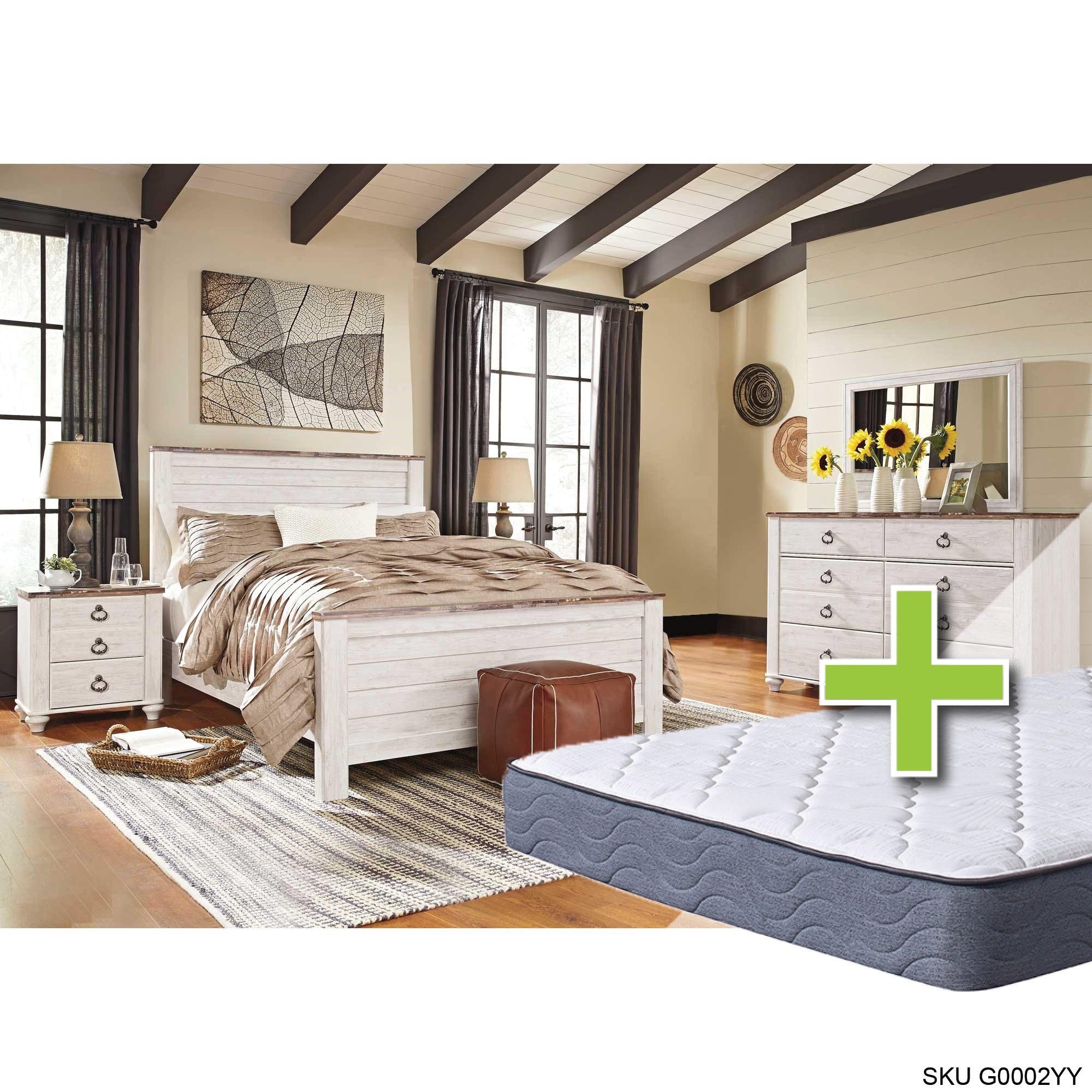 Signature design by ashley deals willowton queen bedroom collection